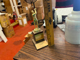 VTG 1960 Elliot Co. Golf Tournament Winner Awards Trophy Solid Brass Missin club