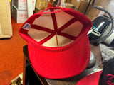 VTG 1990s Agway Energy Products red foam mesh snapback adjustable hat