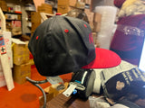 VTG 1990s Team NFL AJD Atlanta Falcons Snapback Adjustable Black Hat