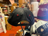 VTG 1990s Team NFL AJD Atlanta Falcons Snapback Adjustable Black Hat
