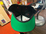 VTG 1990s Team NFL AJD Atlanta Falcons Snapback Adjustable Black Hat