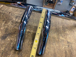 1 1/4 T Drag Bars Harley 8" rise softail Dyna Sportster chopper FXR Handlebars