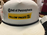 VTG 1990s Made in USA Bell of Pennsylvania Yellow Pages Strapback adjustable hat