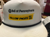 VTG 1990s Made in USA Bell of Pennsylvania Yellow Pages Strapback adjustable hat
