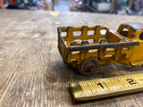 Hubley 1930's Cast Iron Streamlined Stake Bed Truck Antique Toy Rubber wheels