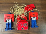 VTG 1984 Hasbro Transformers Optimus Prime Morse Code Wired Talkie SEE DESCRIPTI