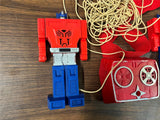 VTG 1984 Hasbro Transformers Optimus Prime Morse Code Wired Talkie SEE DESCRIPTI