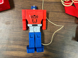 VTG 1984 Hasbro Transformers Optimus Prime Morse Code Wired Talkie SEE DESCRIPTI