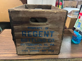 VTG Regent Beverage Bottling Co. [Pittsburgh, 18, PA] Metal Edged wooden crate