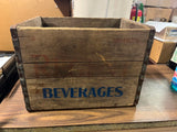 VTG Regent Beverage Bottling Co. [Pittsburgh, 18, PA] Metal Edged wooden crate