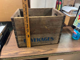 VTG Regent Beverage Bottling Co. [Pittsburgh, 18, PA] Metal Edged wooden crate