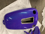 Paint Set Harley Softail Deuce Purple Pearl Gas tank Front Rear fender Factory