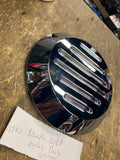 Novello Billet Chrome Milled Derby Clutch Cover Harley Sportster 883 1200 Very N
