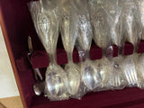 VTG 1881 Rogers Silverplate by Oneida 52 piece silverware sets
