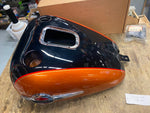 Black Hills Gold Black Quartz Gas Tank Harley Heritage Softail 2017 Emlems Nice!