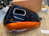 Black Hills Gold Black Quartz Gas Tank Harley Heritage Softail 2017 Emlems Nice!
