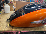 Black Hills Gold Black Quartz Gas Tank Harley Heritage Softail 2017 Emlems Nice!