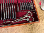 VTG Made in Germany Prunus Solingen Rostfrei 90 silverplate flatware complete