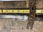 Vtg Knights Of Freemason Dress Sword Dagger 1920's Antique Cerimonial Leather ha