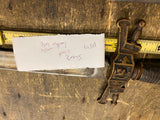 Vtg Knights Of Freemason Dress Sword Dagger 1920's Antique Cerimonial Leather ha
