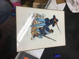 vintage Civil War Federal Infantry 62 Union Soldiers Vermont Iron Brigade print