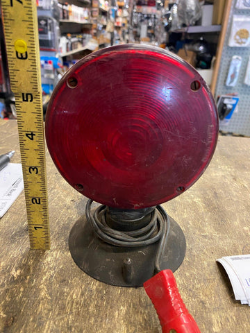 Vtg Tow Truck Emergency Vehicle Towing Light Suction Cup Auto Ambulance Fire Tru