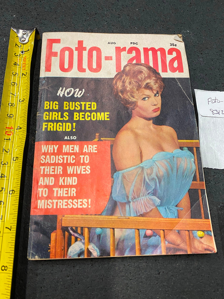 VTG 1958 Foto Rama Magazine Big Busted Women Jayne Mansfield Anita Ehb –  cyclewarehouse.online