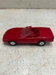 vtg ERTL 1987 Corvette Convertible Red model car 1:25 scale