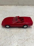 vtg ERTL 1987 Corvette Convertible Red model car 1:25 scale