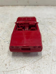 vtg ERTL 1987 Corvette Convertible Red model car 1:25 scale
