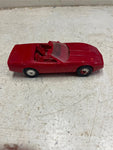 vtg ERTL 1987 Corvette Convertible Red model car 1:25 scale