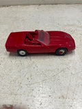 vtg ERTL 1987 Corvette Convertible Red model car 1:25 scale