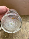 Vtg Oil Can Bottle WW2 Sohio Hi Cyl Glass 1940's Gas Advertising Service station