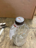 Vtg Oil Can Bottle WW2 Sohio Hi Cyl Glass 1940's Gas Advertising Service station