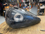 Vtg Gas fuel Tanks 5 Gallon Shovelhead Fatbobs 1967-1972 Emblem Mounts OEM FLH
