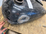 Vtg Gas fuel Tanks 5 Gallon Shovelhead Fatbobs 1967-1972 Emblem Mounts OEM FLH