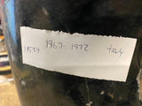 Vtg Gas fuel Tanks 5 Gallon Shovelhead Fatbobs 1967-1972 Emblem Mounts OEM FLH