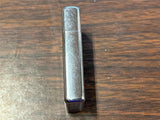 VTG 1972 Polished Chrome Lined Zippo Lighter Slim TL initials