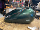 Vtg Gas fuel Tanks 5 Gallon Shovelhead Fatbobs Green FLH FX Superglide chopper