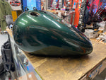 Vtg Gas fuel Tanks 5 Gallon Shovelhead Fatbobs Green FLH FX Superglide chopper