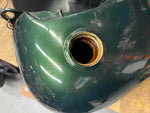 Vtg Gas fuel Tanks 5 Gallon Shovelhead Fatbobs Green FLH FX Superglide chopper