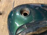 Vtg Gas fuel Tanks 5 Gallon Shovelhead Fatbobs Green FLH FX Superglide chopper