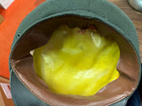 VTG 1960s Original Vietnam War Dated U.S. Army EM Visor Cap w/ Badge sz 7 3/8