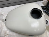 Police White Gas Tank Harley Touring Bagger FLH Classic 2008^ 6 gallon Nice!