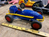 NOSCO PLASTICS DOODLE BUG MIDGET RACE CAR INDY MINI 8" WIND UP TOY VTG Erie PA!