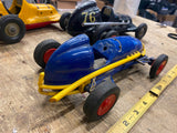 NOSCO PLASTICS DOODLE BUG MIDGET RACE CAR INDY MINI 8" WIND UP TOY VTG Erie PA!