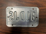 VTG 2000??? Ohio State Motorcycle License Plate 81DJS The Heart of It All