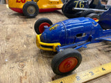 NOSCO PLASTICS DOODLE BUG MIDGET RACE CAR INDY MINI 8" WIND UP TOY VTG Erie PA!