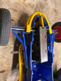 NOSCO PLASTICS DOODLE BUG MIDGET RACE CAR INDY MINI 8" WIND UP TOY VTG Erie PA!