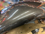 Front Fender Harley FLH Ultra Classic Limited Silver Flux Black Fuse 2020 BAGGER